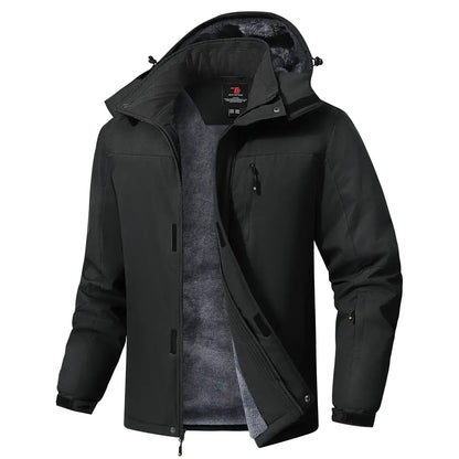 Men's Winter Ski Snow Jacket Waterproof Windproof Fleece Lined