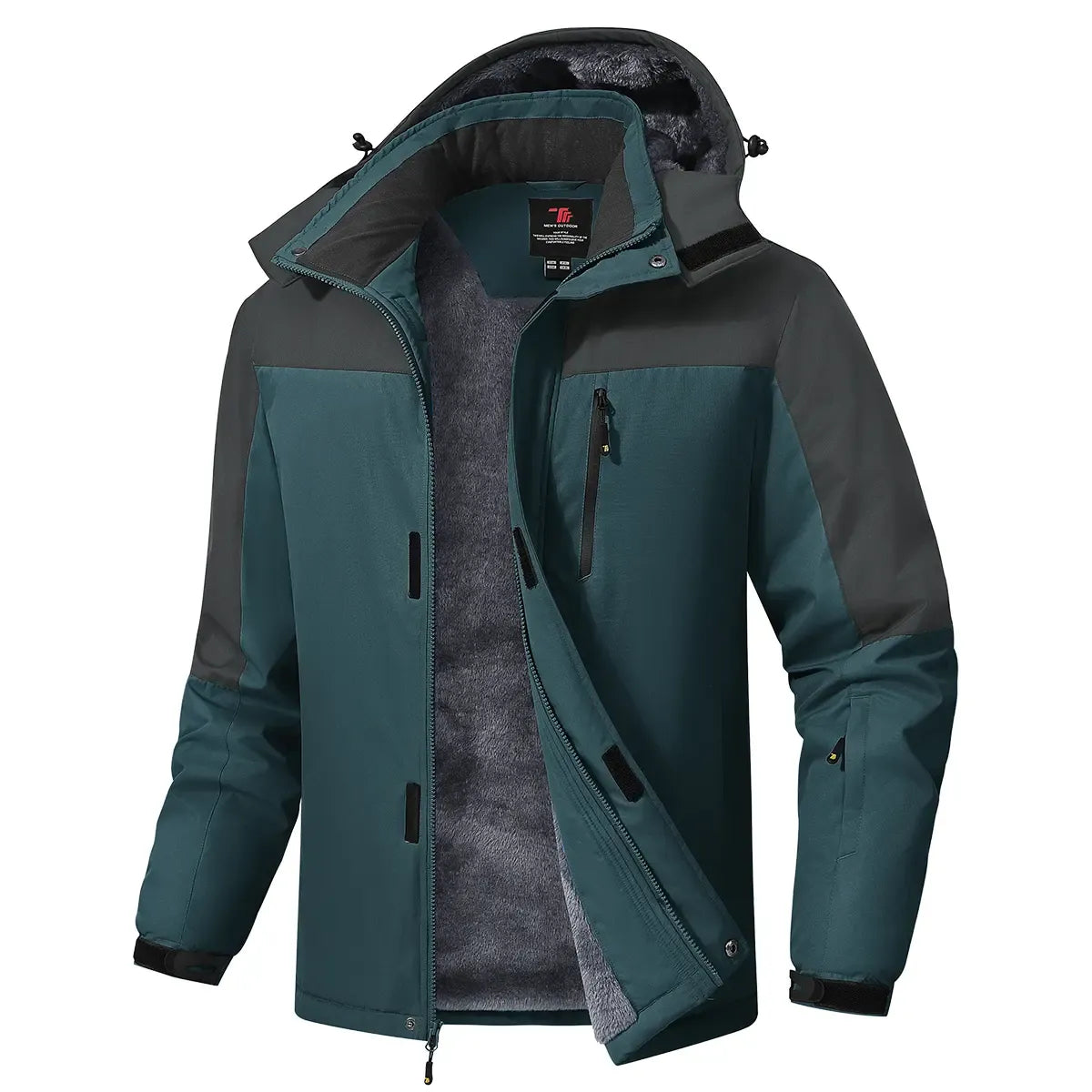 Men's Winter Ski Snow Jacket Waterproof Windproof Fleece Lined
